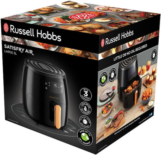 Russell Hobbs Satisfry Air Fryer 5lt Black