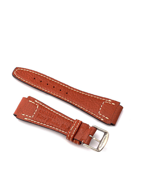 Rios 1931 Nature Δερμάτινο Λουράκι Καφέ 18mm