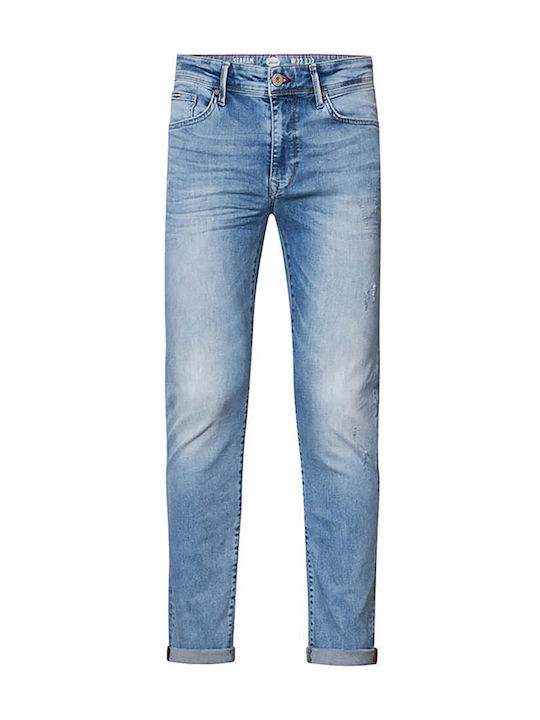 Men's Jeans Pants with Slim Fit Blue