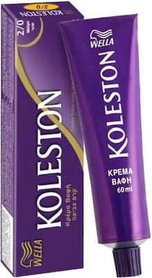 Wella Koleston Vopsea de Păr 3/4 Castan întunecat bronz închis 60ml