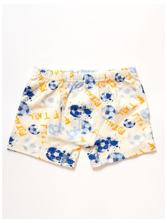 Berrak Kinder-Set Boxershorts mit Unterhemd Beige 2Stück