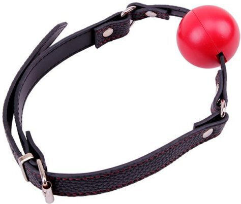 Chisa Novelties Hi Basic Ball Gag Knebel in Rot Farbe
