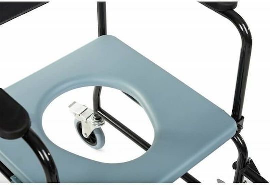 Wheel Commode Chair Αναπηρικό Αμαξίδιο Μπάνιου Απλού Τύπου 54cm YK4010
