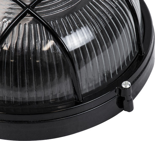 GloboStar Boatlight Wall-Mounted Bulkhead Outdoor E27 IP65 17.5x17.5x9cm