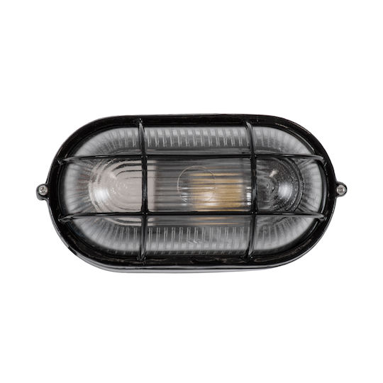 GloboStar Boatlight Επιτοίχια Χελώνα Εξωτερική E27 IP65 21x10.4x9εκ.