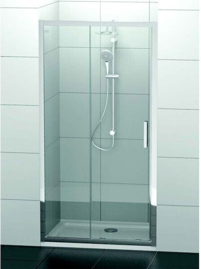 Ideal Standard Connect 2 Cabinet Duș cu Glisare Ușă 115x195x195cm Chrome