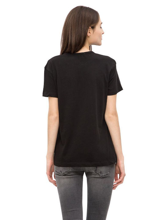 Save Me My Hero Damen T-Shirt Schwarz