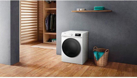 Hisense Πλυντήριο Ρούχων 9kg 1400 Στροφών WFQA9014EVJMW