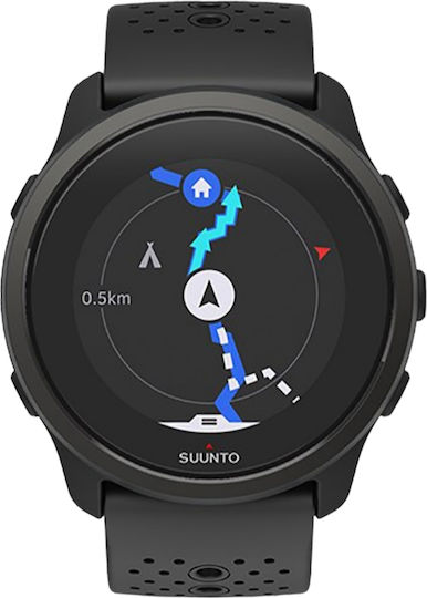 Suunto Peak All Titan Ceas inteligent cu pulsometru (Black Titanium)