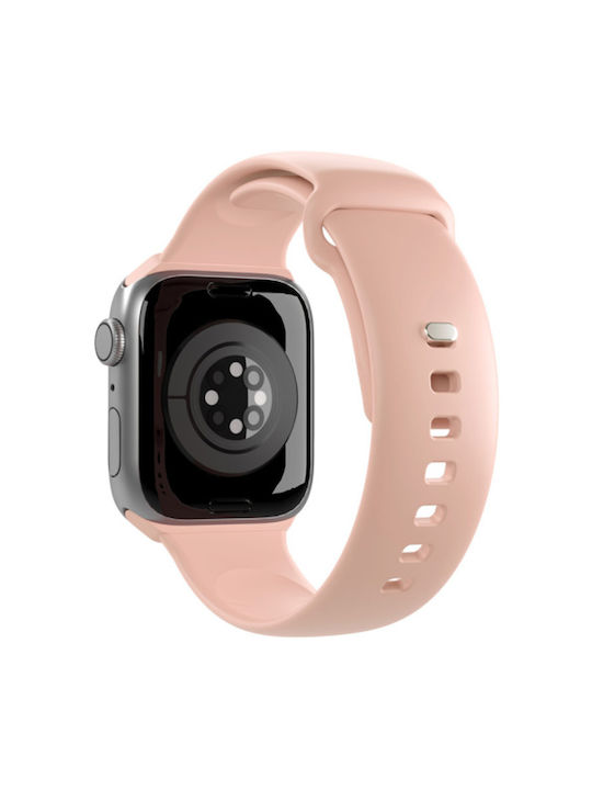 Puro Icon Strap Silicone Pink (Apple Watch 38/40/41mm)