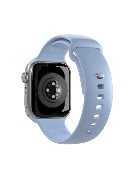 Puro Icon Λουράκι Σιλικόνης Μπλε (Apple Watch Ultra 49mm)