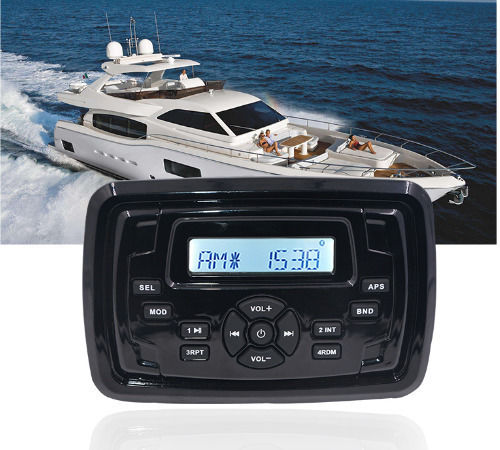 Hasda Boat Sound System 4x45W Waterproof with USB / Bluetooth / AUX Black