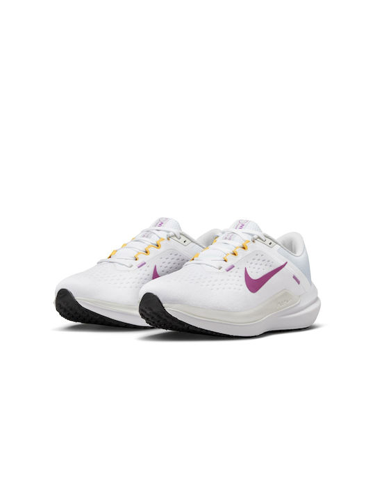 Nike Winflo 10 Γυναικεία Running White / Photon Dust / Rush Fuchsia / Fuchsia Dream