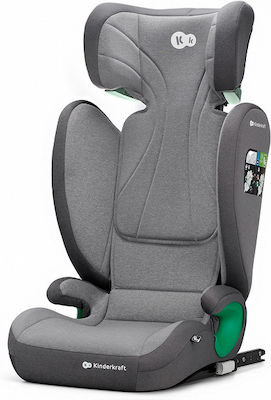 Kinderkraft Junior Fix Autositz i-Size mit Isofix Gray