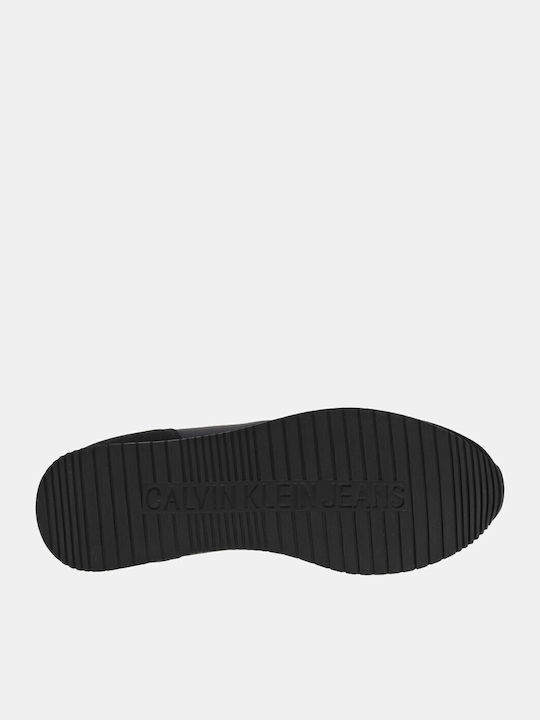 Retro Runner Herren Sneakers Schwarz