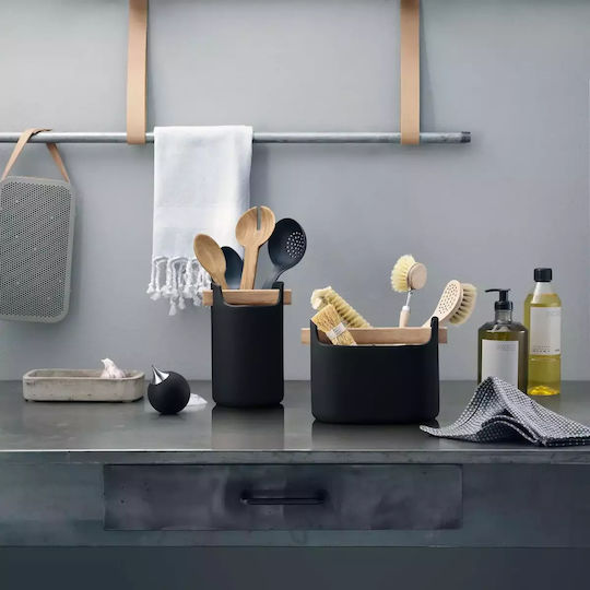 Eva Solo Dispenser Κουζίνας από Ανοξείδωτο Ατσάλι Μαύρο 200ml