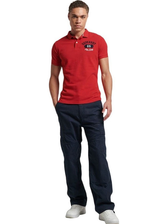 Superstate Polo T-shirt Κόκκινο