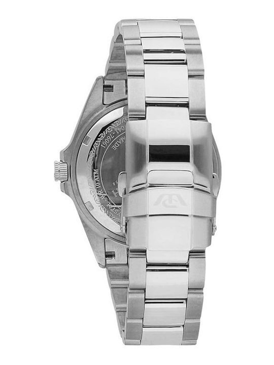 Philip Watch Men's Watch Battery with Silver Metal Bracelet