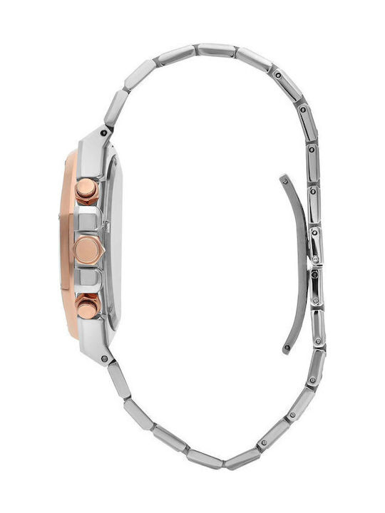 Beverly Hills Polo Club Uhr Batterie mit Metallarmband