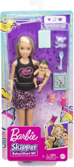 Barbie Skipper Babysitters Păpușă pentru 3+ ani+ Ani