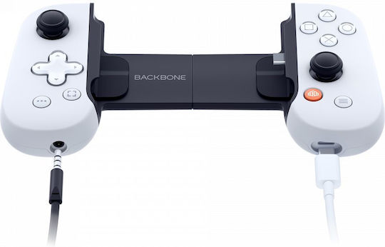 Backbone One PlayStation Edition Ασύρματο Gamepad για Android / PC / PS5 Λευκό