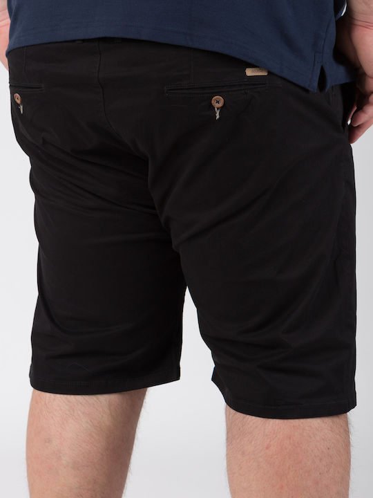 Double Men's Shorts Chino Black