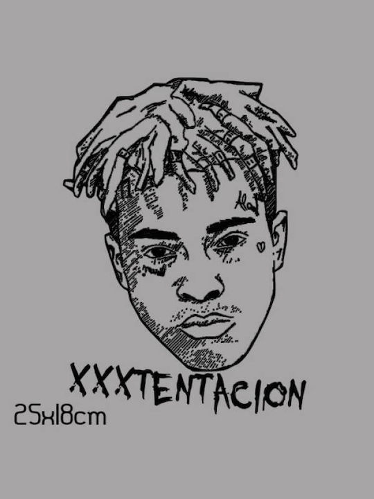 Takeposition T-shirt XXXTentacion σε Γκρι χρώμα