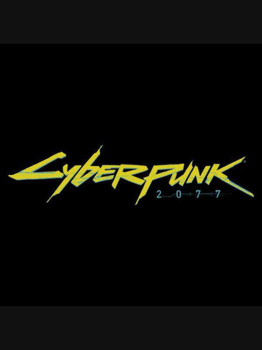 Takeposition Φούτερ με Κουκούλα H-cool Game Cyberpunk logo σε Μαύρο χρώμα