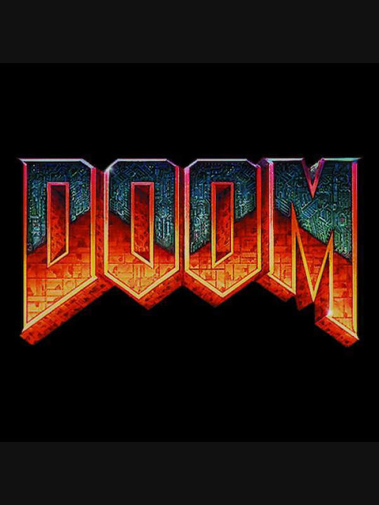 Takeposition T-shirt Doom Logo σε Μαύρο χρώμα