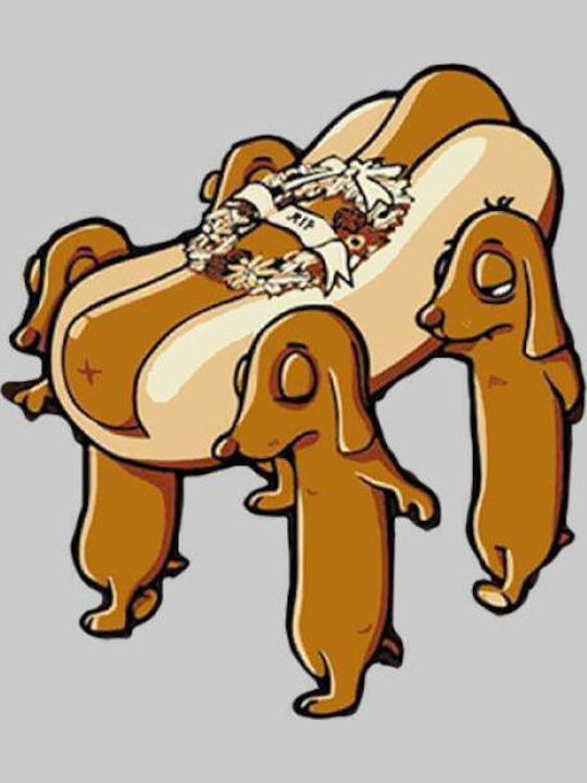 Takeposition Sad dogs Tricou Portocaliu