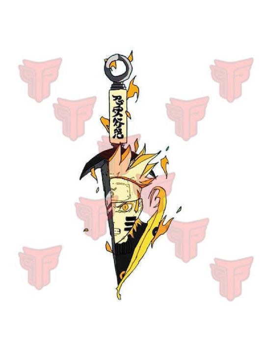 Takeposition T-shirt Naruto knife σε Γκρι χρώμα