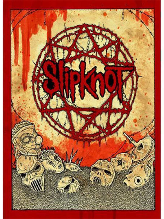 Takeposition Φούτερ με Κουκούλα Slipknot H-cool σε Μαύρο χρώμα