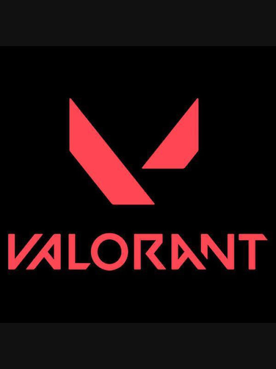 Takeposition H-cool Game Valorant logo Hoodie Black