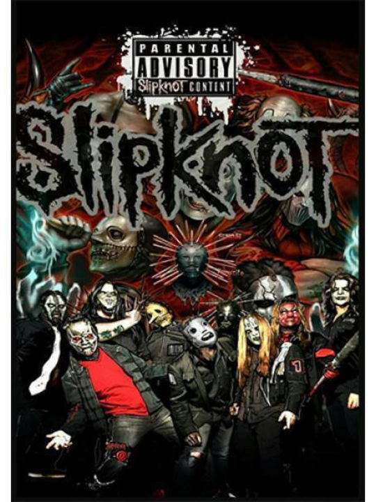 Takeposition Φούτερ με Κουκούλα Slipknot H-cool σε Μαύρο χρώμα