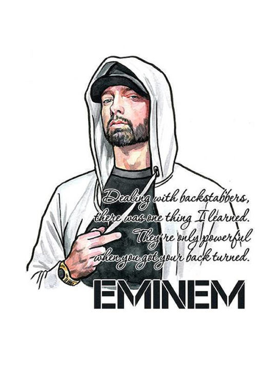 Takeposition T-shirt Eminem σε Μαύρο χρώμα
