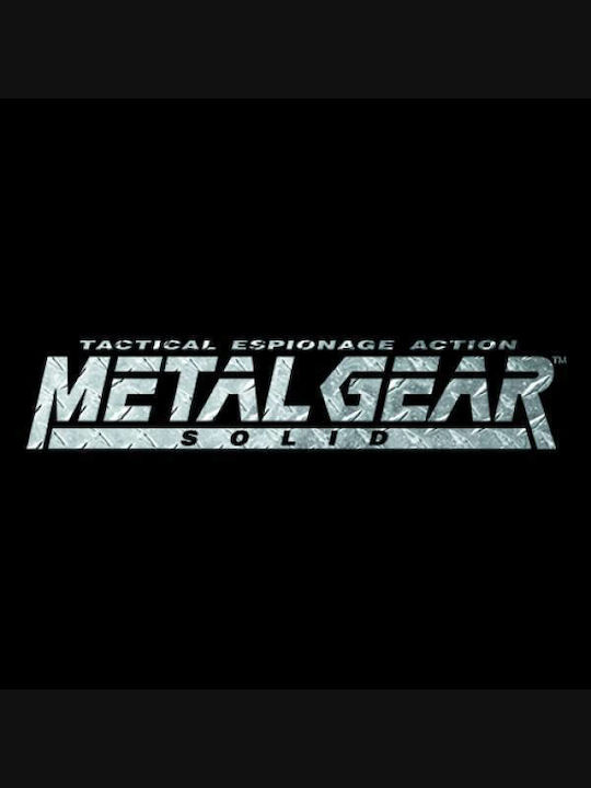 Takeposition Φούτερ Game Metal Gear Solid Logo σε Γκρι χρώμα