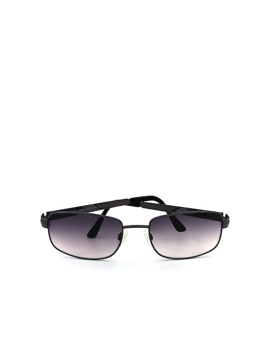 Babylon Sunglasses with Black Metal Frame and Black Gradient Lens B289 C36