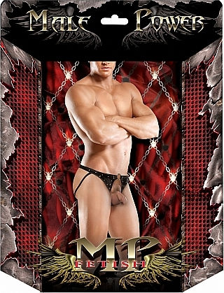 Malepower Ανδρικό Εσώρουχο Jockstrap Μαύρο