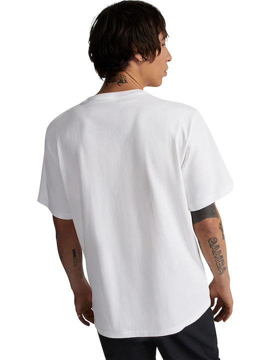 Hand Drawn Sun T-shirt Λευκό