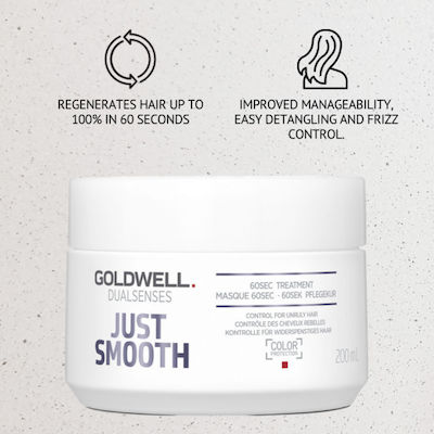 Goldwell Dualsenses Just Smooth Haarmaske für Farbschutz 200ml