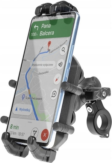Moto Discovery X-Style Motorrad Handyhalterung mit Koffer für das Lenkrad