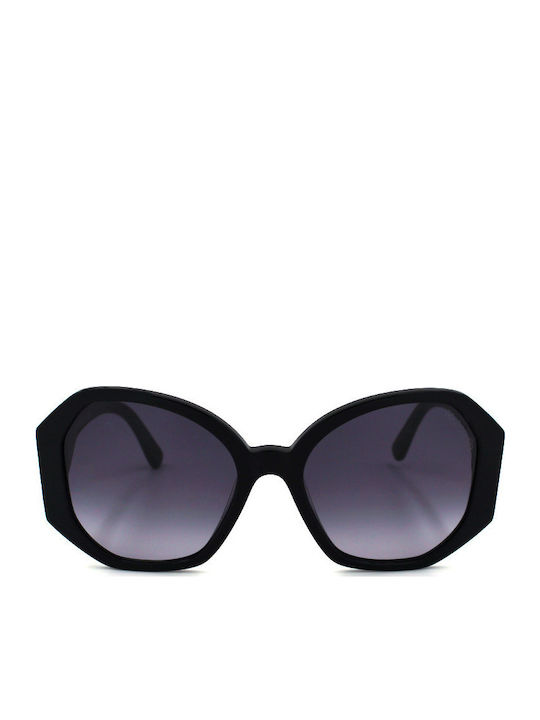 Guess Marciano Women's Sunglasses with Black Horn-Rimmed Frame and Grey Gradient Lenses GM0810 01B