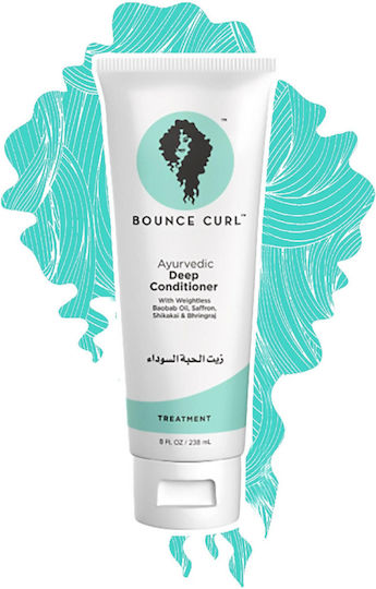 Bounce Curl Ayurvedic Deep Conditioner για Όλους τους Τύπους Μαλλιών 238ml