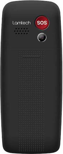 Lamtech Tiny L II Dual SIM Κινητό με Μεγάλα Κουμπιά Μαύρο