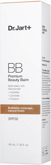 Dr. Jart+ Premium Beauty BB 02 Light Medium/Medium Balm Προσώπου Ημέρας με SPF50 για Ενυδάτωση & Ατέλειες 40ml