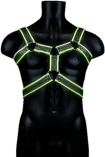 Shots Sexy Ανδρικό Body Πράσινο