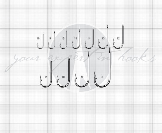 VMC Sea Round 9746S Fishing Hooks Set 100pcs No13