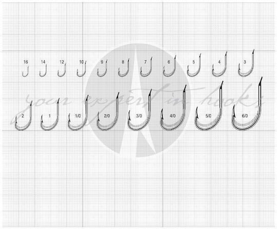 VMC Faultless 9294 BZ Fishing Hooks Set 100pcs No8
