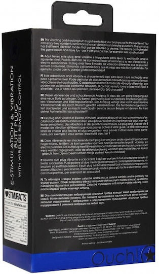 Shots E-stim for Electro-stimulation in Black Color