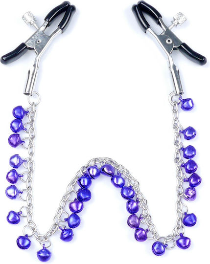 Boss Of Toys Nipple Clamps in Blue Color